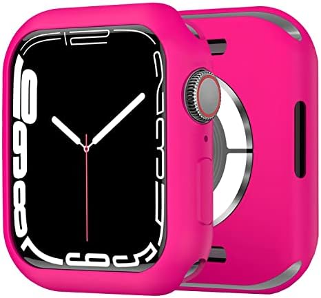Botomall עבור Apple Watch Case 45 ממ סדרה 7/8 TPU גמיש רך פגוש מגן קל משקל עבור iWatch [ללא מסך]